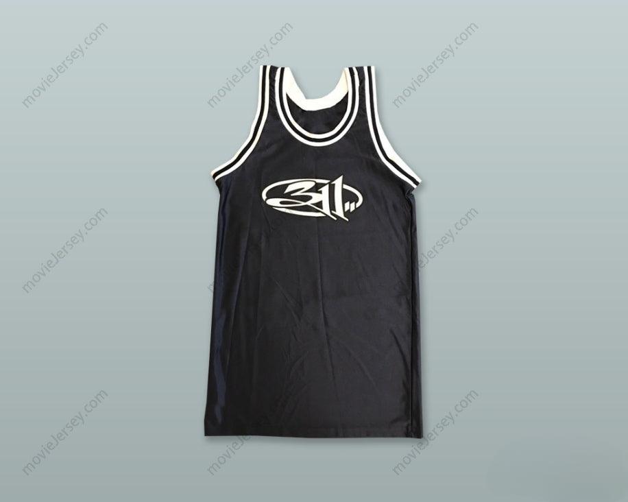 CUSTOM ANY Name Number  UNITY 311 BLACK BASKETBALL JERSEY Top Stitched S-6XL