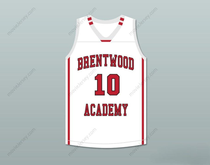 CAMISETA DE BALONCESTO BLANCA DARIUS GARLAND 10 ACADEMY PERSONALIZADA CON CUALQUIER NOMBRE Y NÚMERO, 2 costuras, tallas S-6XL