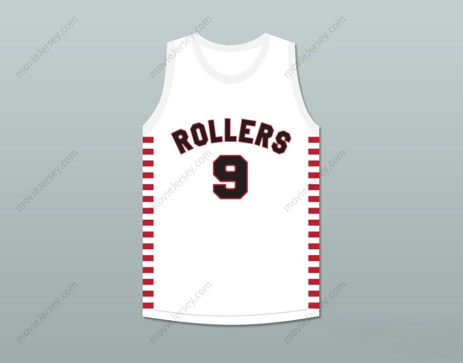 CUSTOM ANY Name Number BOB HUBBARD 9 PROVIDENCE STEAMROLLERS WHITE BASKETBALL JERSEY 1 Top Stitched S-6XL