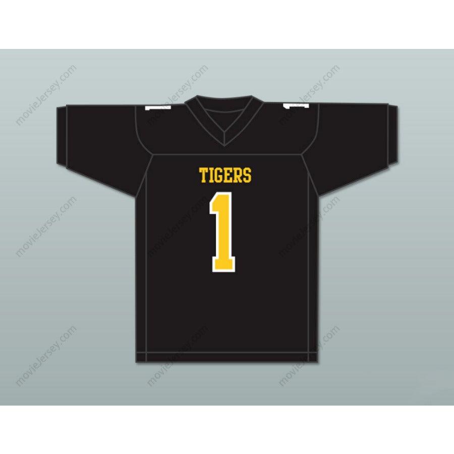 PERSONALIZA CUALQUIER Nombre Número TRAVIS KELCE 1 CAMISETA Fútbol Americano CLEVELAND HEIGHTS HIGH SCHOOL TIGERS con costuras Tallas S-6XL