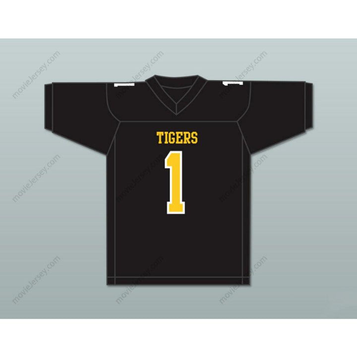 PERSONALIZA CUALQUIER Nombre Número TRAVIS KELCE 1 CAMISETA Fútbol Americano CLEVELAND HEIGHTS HIGH SCHOOL TIGERS con costuras Tallas S-6XL