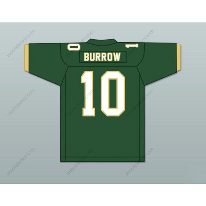 PERSONALIZA CUALQUIER Nombre Número JOE BURROW 10 ATHENS HIGH SCHOOL BULLDOGS Camiseta de fútbol Bordada Tallas S-6XL
