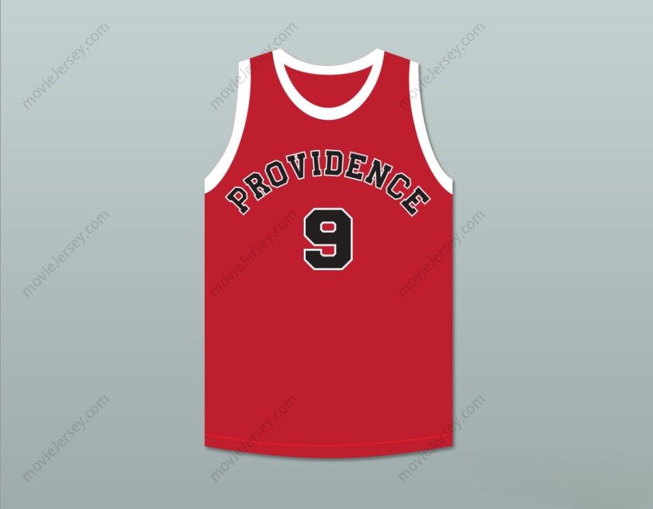 CUSTOM ANY Name Number BOB HUBBARD 9 PROVIDENCE STEAMROLLERS RED BASKETBALL JERSEY 2 Top Stitched S-6XL