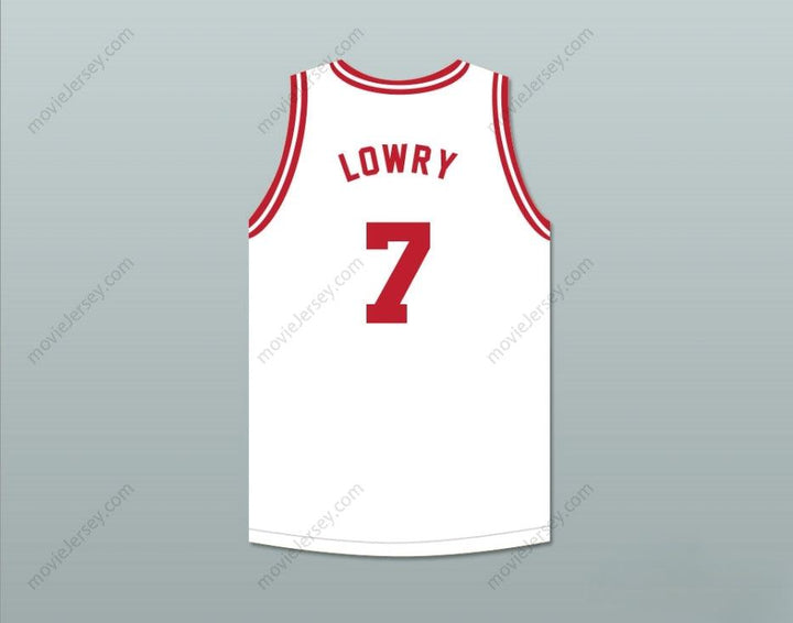 PERSONALIZA CUALQUIER Nombre Número KYLE LOWRY 7 TIJUANA PIRANHAS BLANCA CAMISETA DE BALONCESTO EQUIPO DE EXPANSIÓN MEXICANO Cosida S-6XL