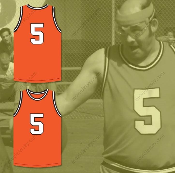 CUSTOM ANY Name Number LAMBEAU FIELDS 5 ORANGE PRISON BASKETBALL JERSEY THE COMEBACKS Top Stitched S-6XL