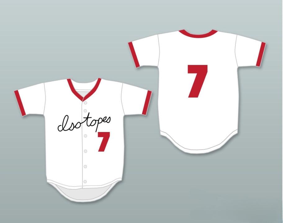 Personalizado Cualquier Nombre Número BUCK MITCHELL 7 ISOTOPES CAMISETA DE BÉISBOL Cosido S-6XL