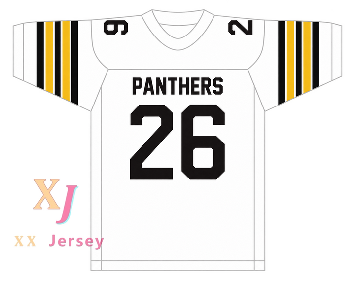 Custom Rod Woodson 26 R. Nelson Snider High School Panthers White Football Jersey