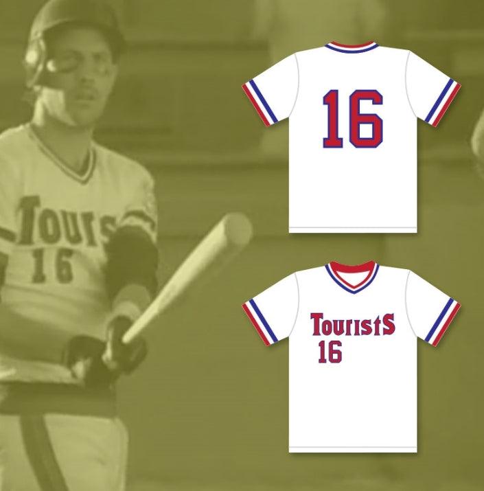 Camiseta de béisbol KEVIN COSTNER CRASH DAVIS 16 con el nombre y número que quieras, equipo BULL, tallas S-6XL, costura superior