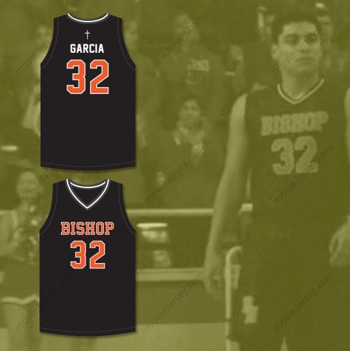 CAMISETA DE BALONCESTO NEGRA PERSONALIZADA CON CUALQUIER Nombre Número SAM GARCIA 32 BISHOP HAYES TIGERS COSTURA SUPERIOR LA VUELTA Tallas S-6XL