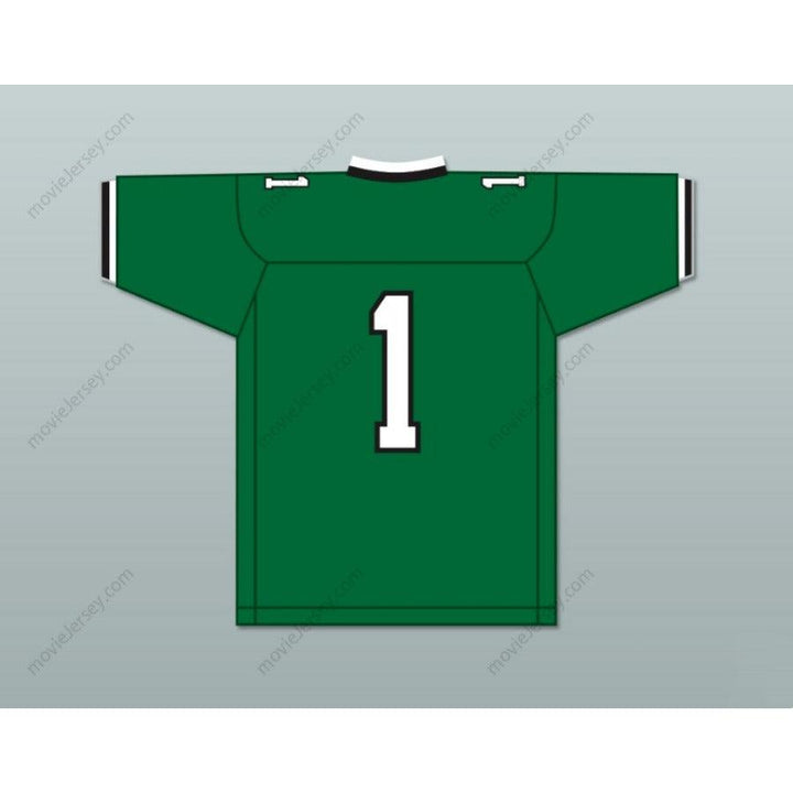 PERSONALIZA CUALQUIER Nombre Número JEREMY RUCKERT 1 LINDENHURST SENIOR HIGH SCHOOL BULLDOGS Camiseta de Fútbol Americana Cosida S-6XL