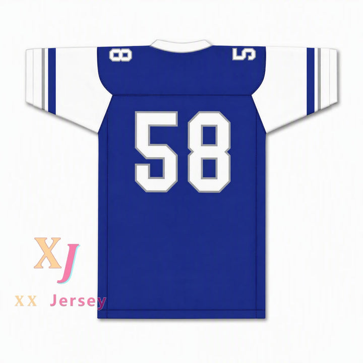 PERSONALIZADO Cualquier Nombre VIKINGS JOSH MYERS 58 Camiseta de fútbol de escuela secundaria Cosida S-6XL