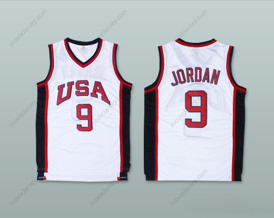 CAMISETA DE BALONCESTO MICHAEL 1984 PERSONALIZADA CON CUALQUIER NOMBRE Y NÚMERO, SELECCIÓN DE EE. UU., TALLAS S-6XL, BORDADA