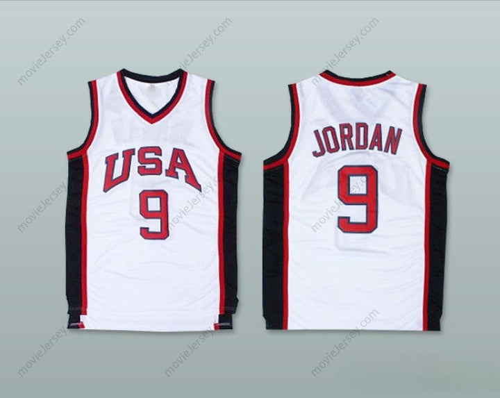 CAMISETA DE BALONCESTO MICHAEL 1984 PERSONALIZADA CON CUALQUIER NOMBRE Y NÚMERO, SELECCIÓN DE EE. UU., TALLAS S-6XL, BORDADA
