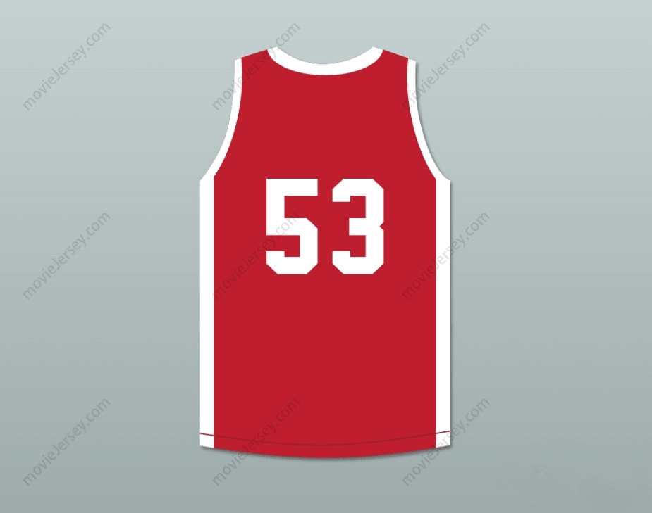 PERSONALIZA cualquier Nombre Número CLIFF LEVINGSTON 53 PUSH EXCEL BALONCESTO CLÁSICO ROJO JERSEY 1985 EVENTO BENÉFICO Costura Superior S-6XL