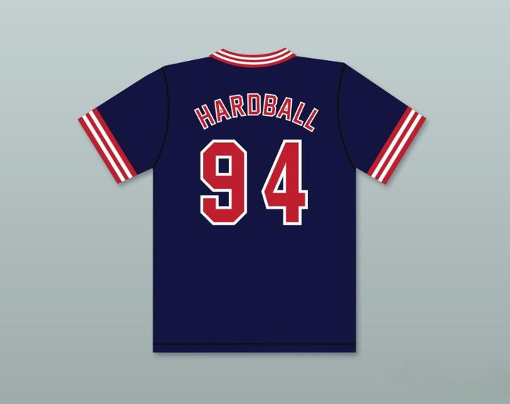 Camiseta de béisbol HARDBALL 94 PIONEERS AWAY con nombre y número personalizados HARDBALL SITCOM Costuras superiores S-6XL