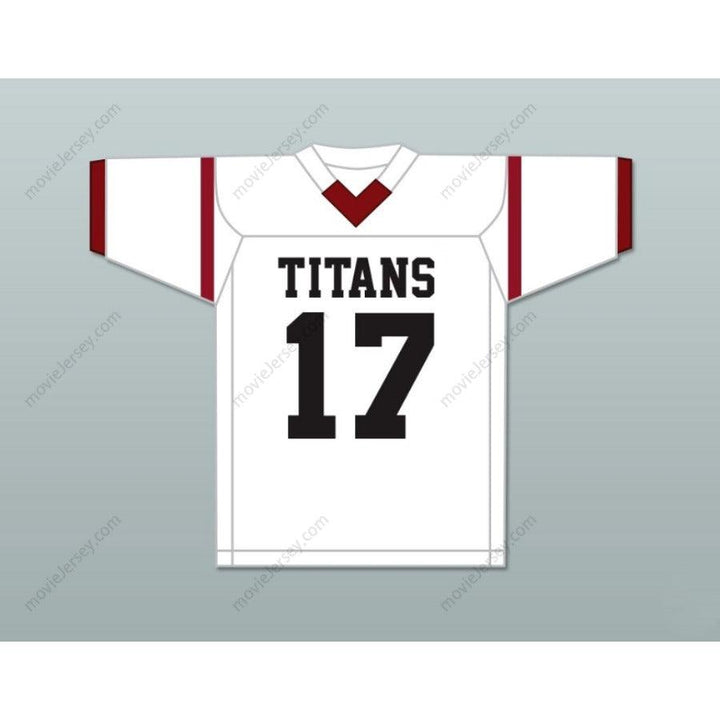 Personaliza Cualquier Nombre y Número DEVONTE WYATT 17 Camiseta de Fútbol de los TITANS de TOWERS HIGH SCHOOL, Cosido, Tallas S-6XL