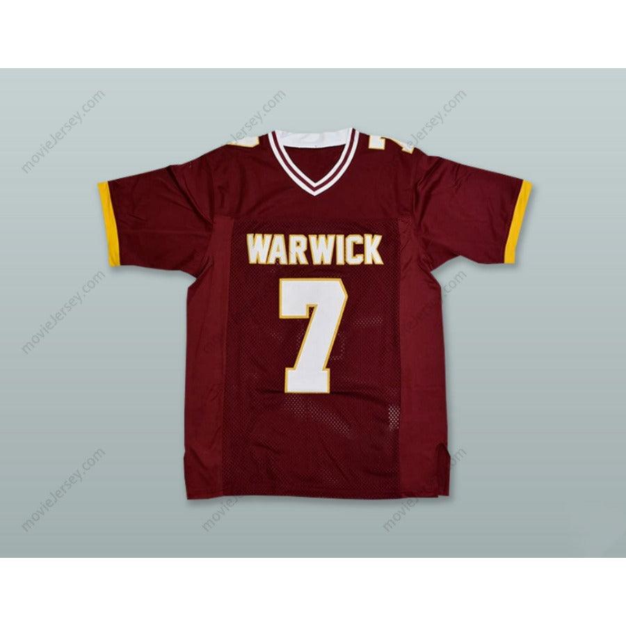PERSONALIZA Cualquier Nombre Número MICHAEL VICK 7 WARWICK HIGH SCHOOL RAIDERS MAROON Camiseta de Fútbol Cosida Tallas S-6XL