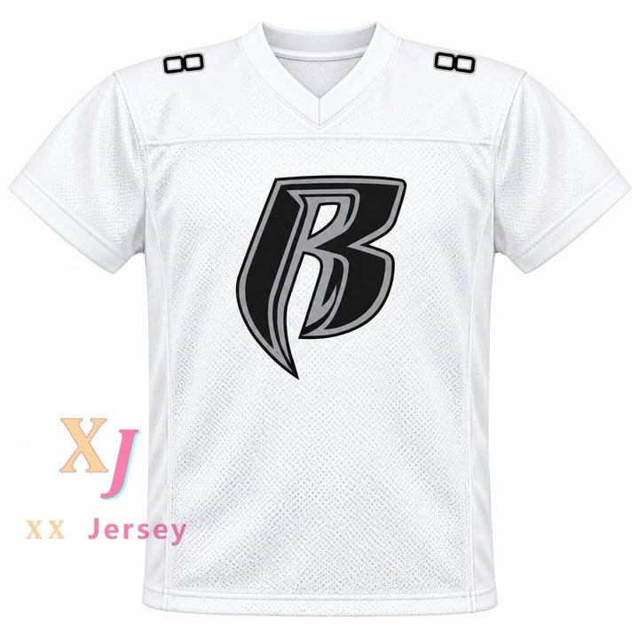 PERSONALIZA Cualquier Nombre Número SWIZZ BEATZ ROUGH RYDERS 88 Plata Camiseta de Fútbol Cosida S-6XL