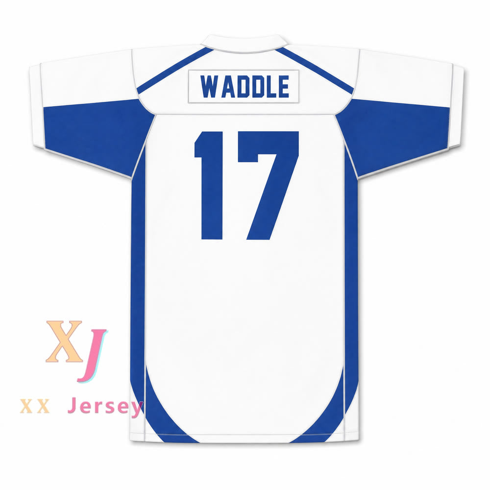 PERSONALIZA CUALQUIER Número CABALLEROS JAYLEN WADDLE 17 Episcopal High School Jersey de Fútbol Americano Bordado S-6XL