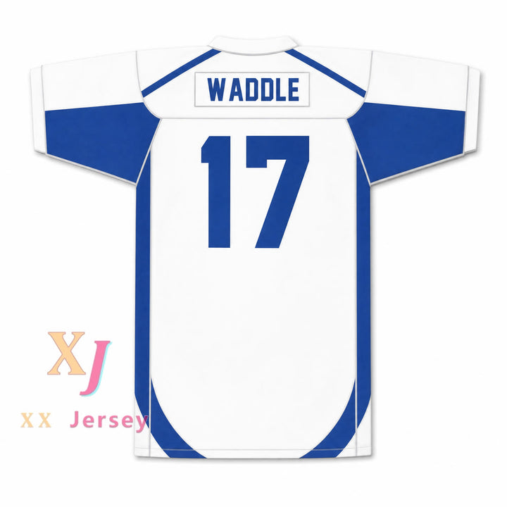 PERSONALIZA CUALQUIER Número CABALLEROS JAYLEN WADDLE 17 Episcopal High School Jersey de Fútbol Americano Bordado S-6XL
