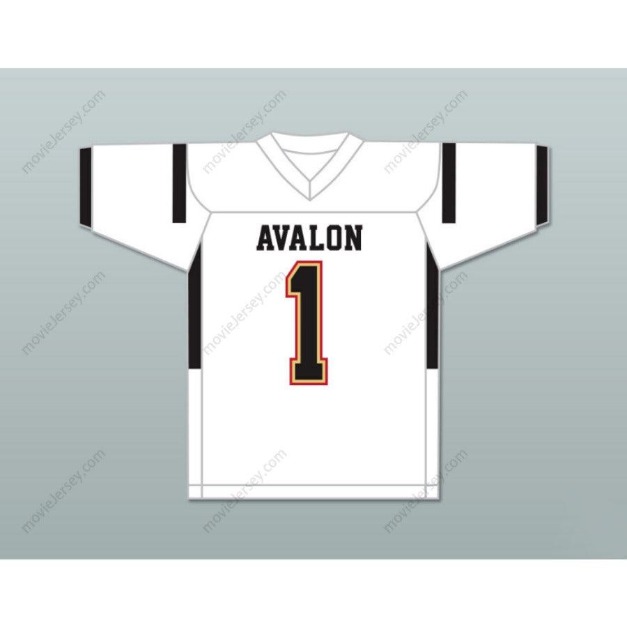 PERSONALIZA CUALQUIER Nombre Número TREVON DIGGS 1 CAMISETA DE FÚTBOL THE AVALON SCHOOL Cosida Tallas S-6XL