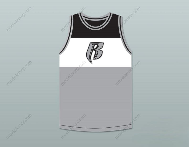 CAMISETA DE BALONCESTO TRICOLOR ROUGH RYDERS DMX 84 CON NOMBRE Y NÚMERO PERSONALIZABLES, 2 COSTURAS EN LA PARTE SUPERIOR S-6XL