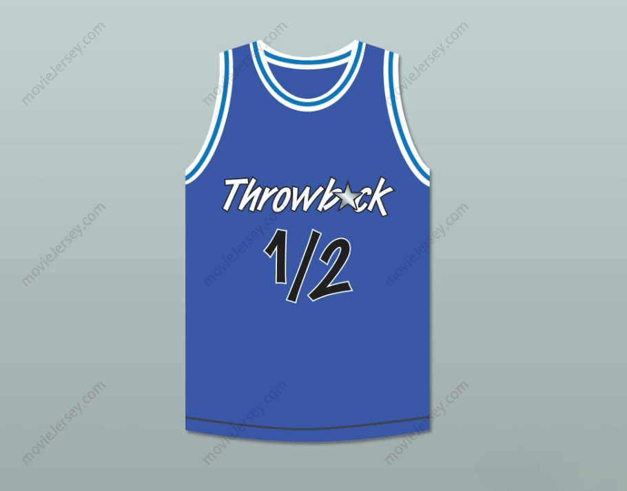 CUSTOM ANY Name Number ANFERNEE PENNY HARDAWAY LIL PENNY 1/2 THROWBACK BLUE BASKETBALL JERSEY Top Stitched S-6XL
