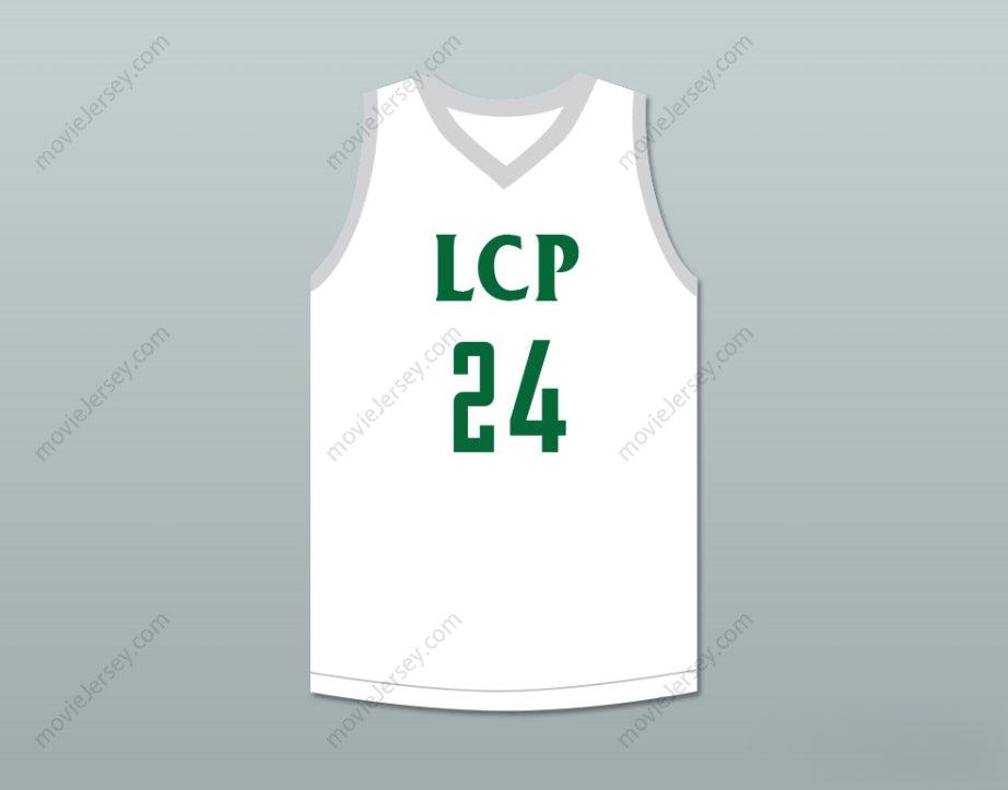 CUSTOM ANY Name Number TACKO FALL 24   WHITE BASKETBALL JERSEY Top Stitched S-6XL