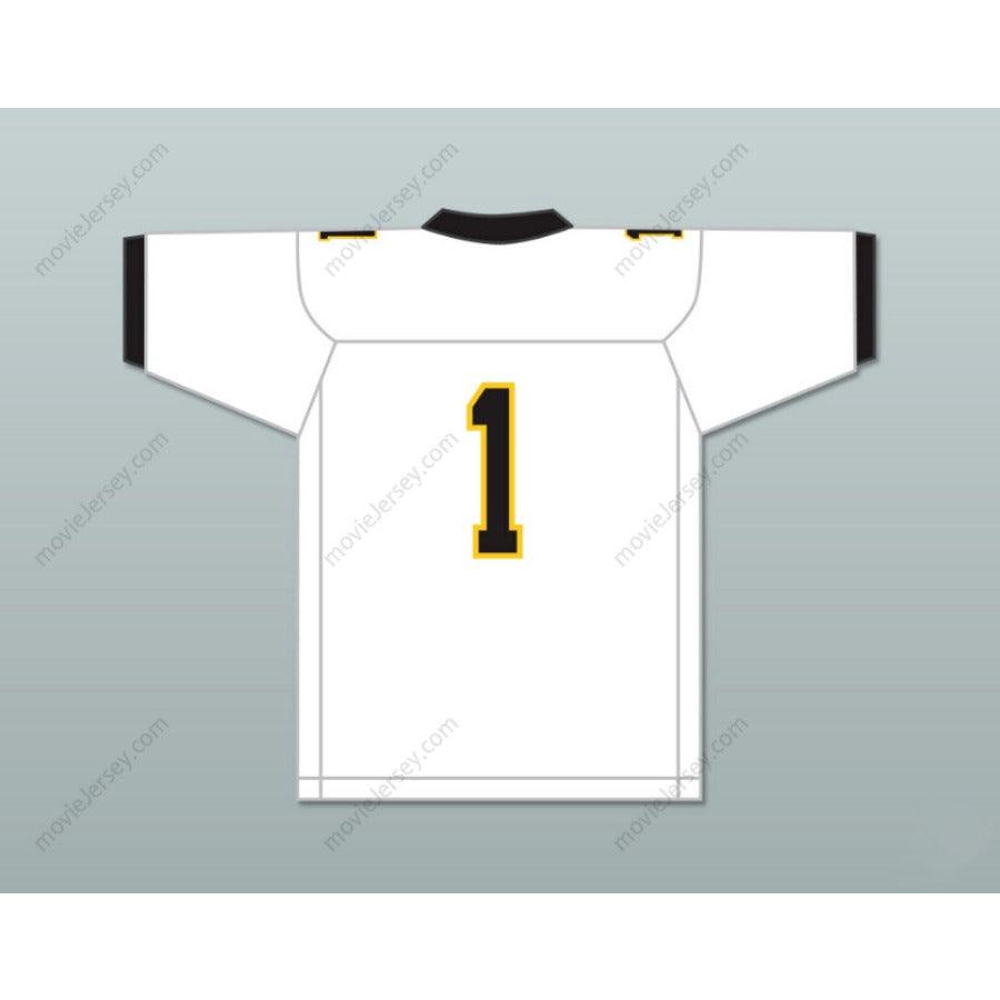PERSONALIZA CUALQUIER Nombre Número TRAVIS KELCE 1 CAMISETA Fútbol Americano CLEVELAND HEIGHTS HIGH SCHOOL TIGERS con costuras Tallas S-6XL