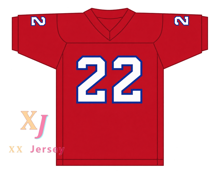 PERSONALIZA CUALQUIER Nombre Número 1985 USFL DOUG FLUTIE 22 NEW JERSEY GENERALS ROAD Camiseta de Fútbol Americana Cosida S-6XL