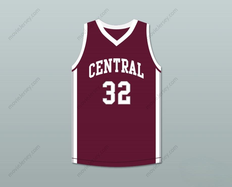 PERSONALIZA Cualquier Nombre Número AARON HERNANDEZ 32 BRISTOL CENTRAL RAMS MAROON CAMISETA DE BALONCESTO ASESINO POR DENTRO: LA MENTE DE AARON HERNANDEZ Cosido en la parte superior S-6XL