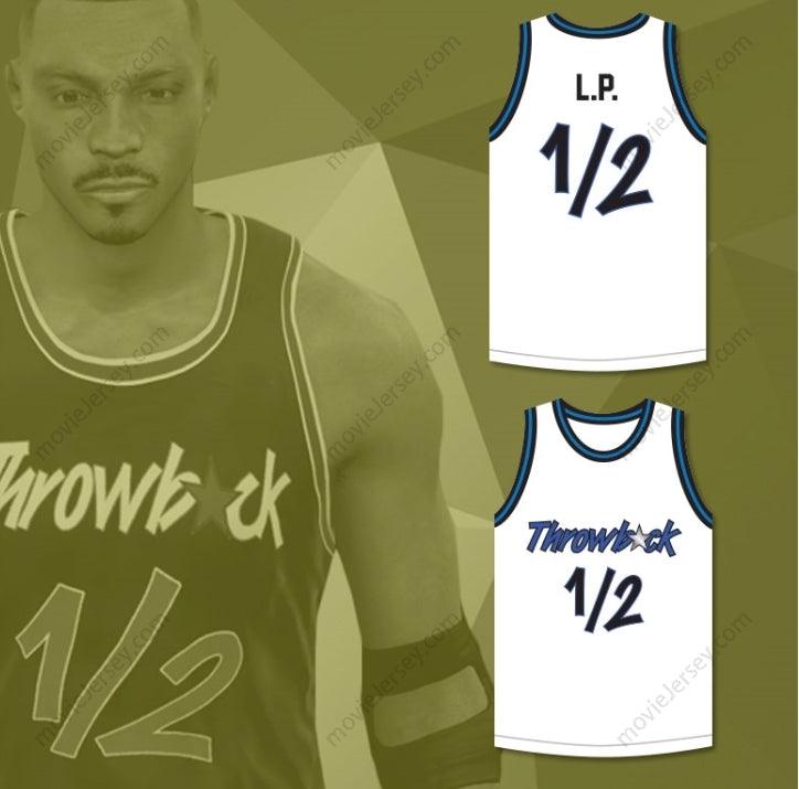 CUSTOM ANY Name Number MARK MARK ANFERNEE PENNY HARDAWAY LIL PENNY 1/2 THROWBACK WHITE BASKETBALL JERSEY Top Stitched S-6XL