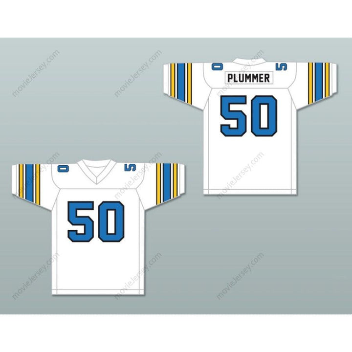 PERSONALIZA CUALQUIER Nombre Número 1984 USFL GARY PLUMMER 50 OAKLAND INVADERS AWAY Camiseta de Fútbol Americana Cosida S-6XL