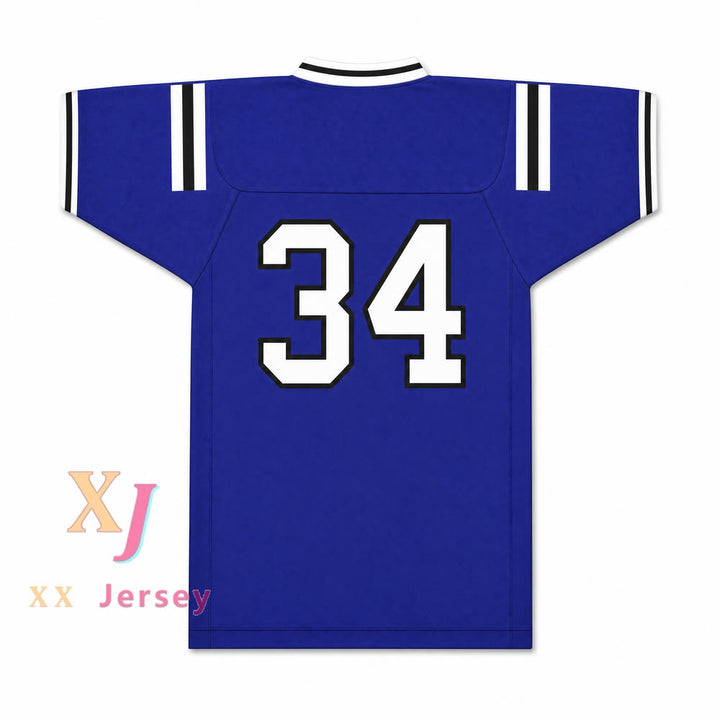 PERSONALIZA Cualquier Nombre Número ZAMIR WHITE 34 ESCOCIA HIGH SCHOOL FIGHTING SCOTS Camiseta de Fútbol Cosida S-6XL