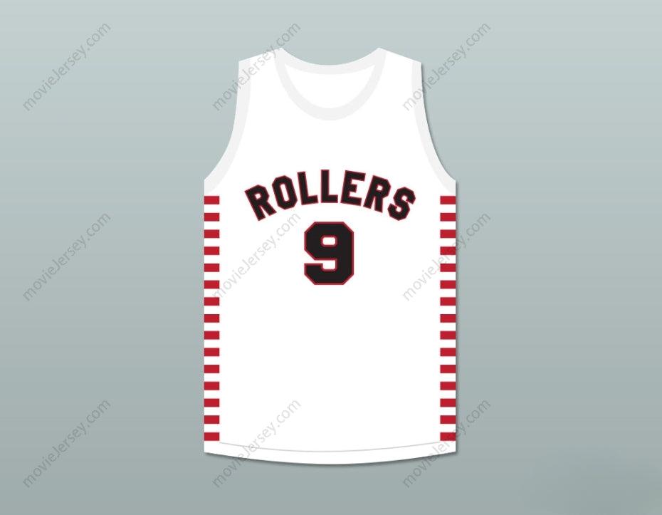CUSTOM ANY Name Number BOB HUBBARD 9 PROVIDENCE STEAMROLLERS WHITE BASKETBALL JERSEY 2 Top Stitched S-6XL