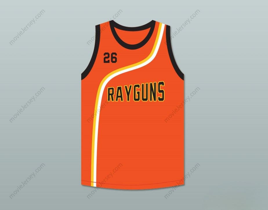 CUSTOM ANY Name Number BOOTSY 'BOOTZILLA' COLLINS 26 ROSWELL RAYGUNS ORANGE BASKETBALL JERSEY Top Stitched S-6XL