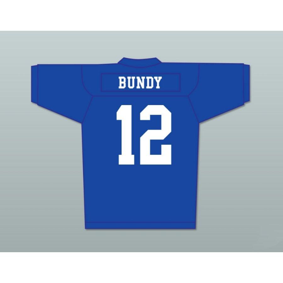 PERSONALIZA CUALQUIER Nombre Número AL BUNDY 12 POLK HIGH FOOTBALL JERSEY MATRIMONIO CON HIJOS ED O' NEILL Cosido Tallas S-6XL