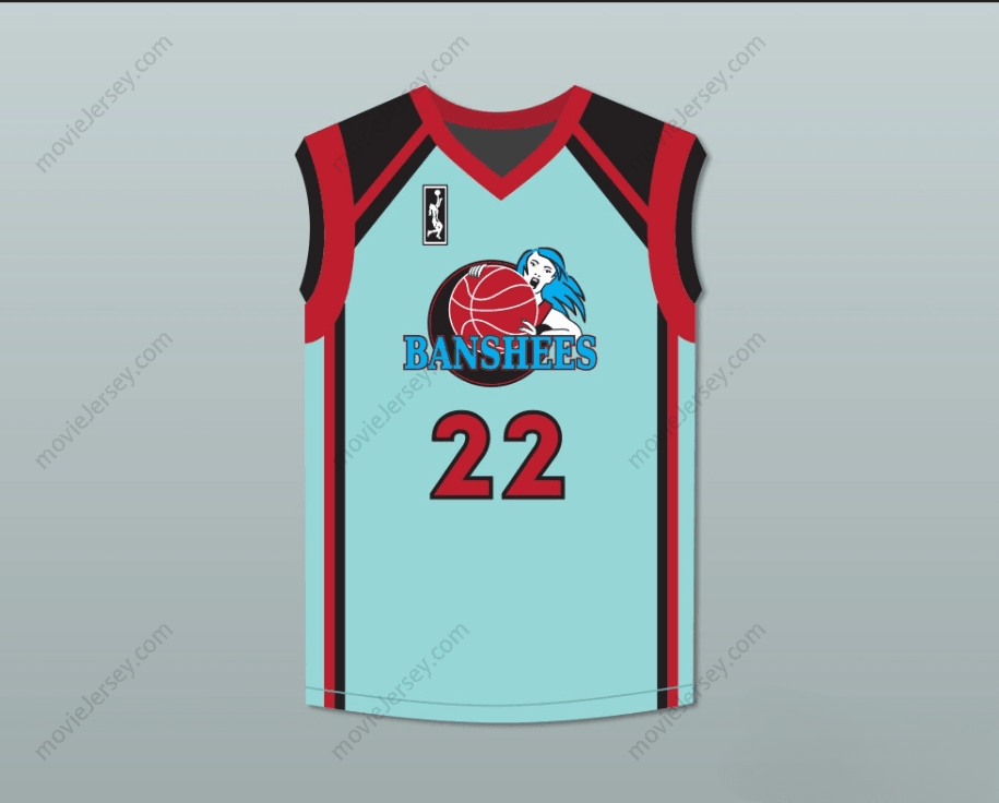 PERSONALIZADO Cualquier Nombre Número MIGUEL A. NUNEZ JR. JUWANNA MANN 22 CHARLOTTE BANSHEES CAMISETA DE BALONCESTO LOCAL CON PARCHE WUBA S-6XL con costura superior