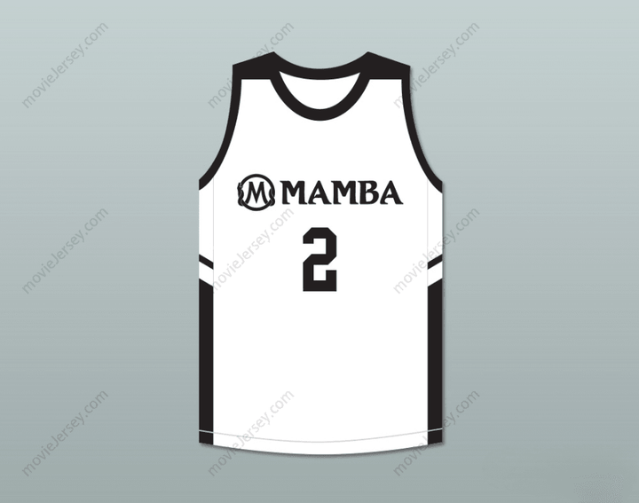 CUSTOM ANY Name Number GIANNA 2 MAMBA BALLERS WHITE BASKETBALL JERSEY VERSION 2 Top Stitched S-6XL
