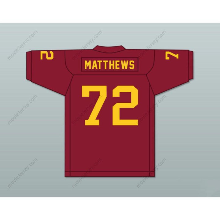 CUSTOM ANY Name Number BRUCE MATTHEWS 72 ARCADIA HIGH SCHOOL APACHES Football Jersey Top Stitched S-6XL