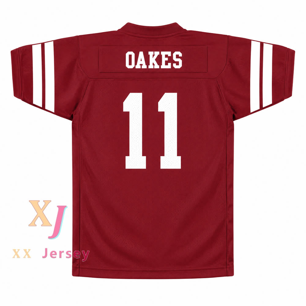 Custom Walter Oakes 11 Hillman College Football Jersey