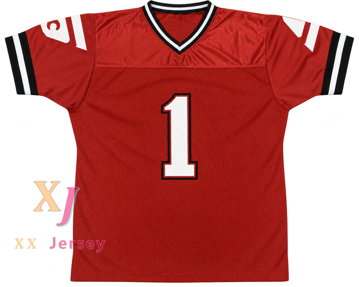 Custom Snap-on Tools 1 Red Football Jersey