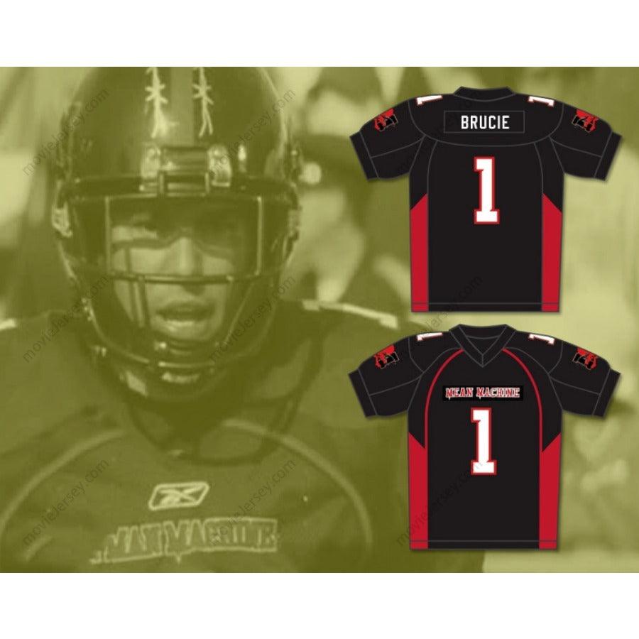 PERSONALIZADO Cualquier Nombre Número NICHOLAS TURTURRO 1 BRUCIE MEAN MACHINE CONVICTS Camiseta de Fútbol Cosida S-6XL