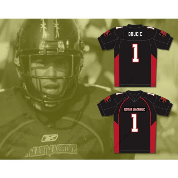 PERSONALIZADO Cualquier Nombre Número NICHOLAS TURTURRO 1 BRUCIE MEAN MACHINE CONVICTS Camiseta de Fútbol Cosida S-6XL