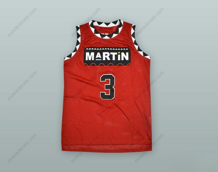 PERSONALIZA CUALQUIER Nombre Número GINA WATERS-PAYNE 3 MARTIN CAMISETA DE BALONCESTO ROJA Cosida Tallas S-6XL