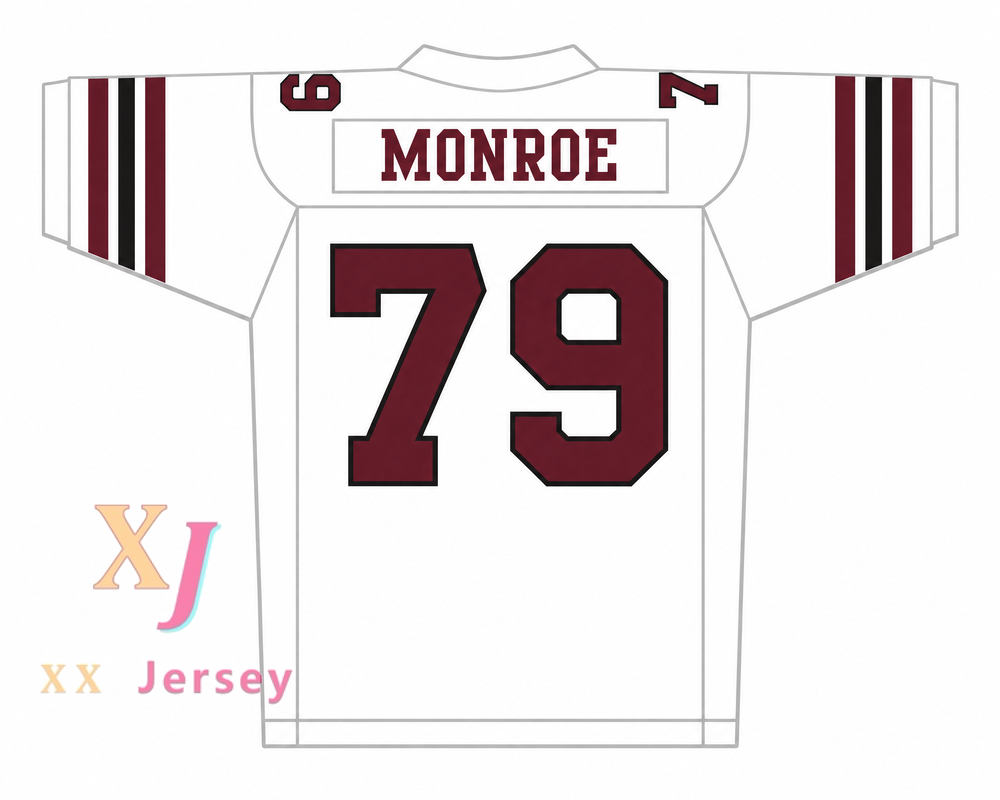 Custom Clarence Monroe 79 Boston Rebels Football Jersey