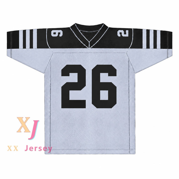 CAMISETA DE FÚTBOL BORDADA CENTRAL HIGH SCHOOL WILDCATS WOODY HARRELSON KRUSHINSKI 26 CON NOMBRE Y NÚMERO PERSONALIZABLES Tallas S-6XL