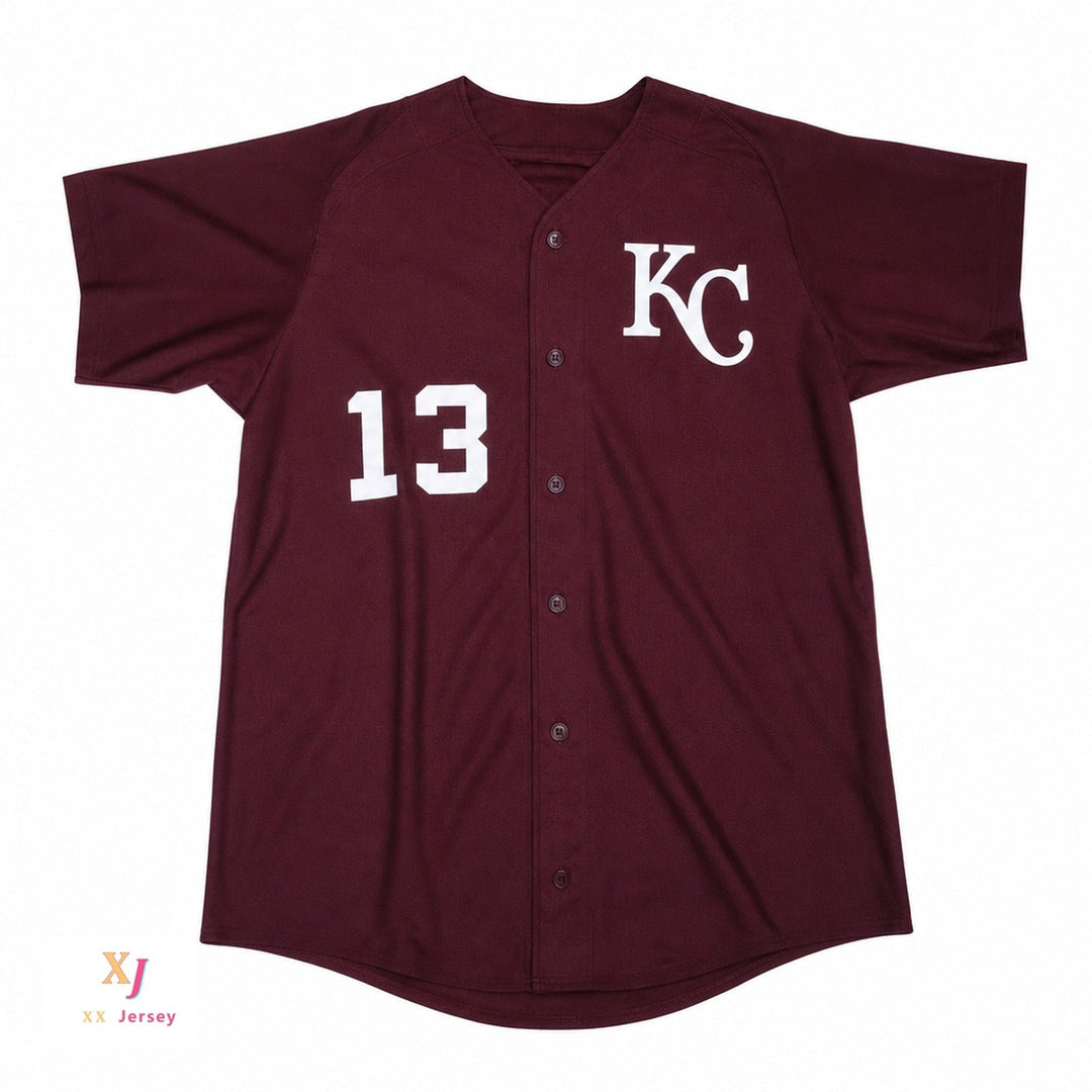 Camiseta de béisbol DEREK JETER CENTRAL HIGH SCHOOL MAROON GIANTS con nombre y número personalizados, costura superior, tallas S-6XL
