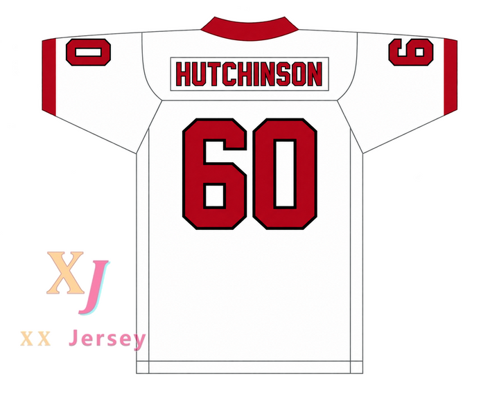 Custom Aidan Hutchinson 60 Divine Child High School Falcons Football Jersey