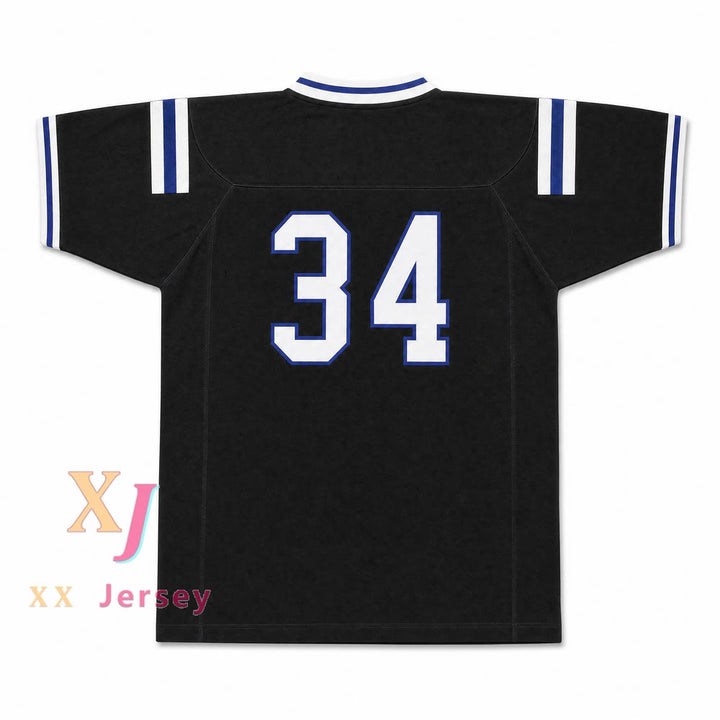 PERSONALIZA Cualquier Nombre Número ZAMIR WHITE 34 ESCOCIA HIGH SCHOOL FIGHTING SCOTS Camiseta de Fútbol Cosida S-6XL